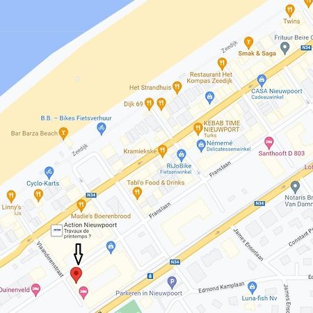 Groot Terras I Luxe Verblijf I Tot 4 Personen I 50M Van De Dijk I Nieuwpoort-Bad Eksteriør bilde